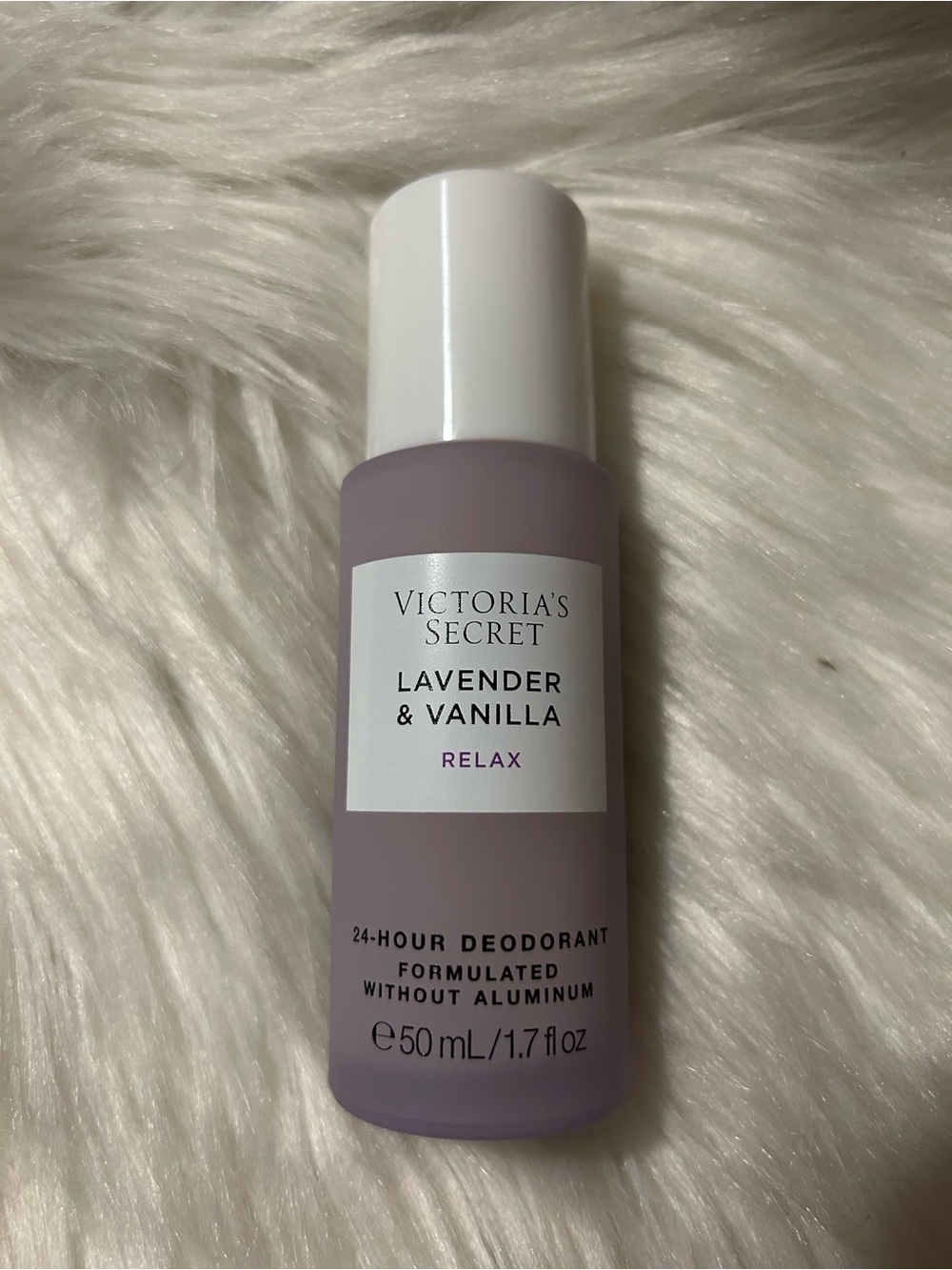 Victoria's Secret Lavender & Vanilla Deodorant — Light Purple and White
